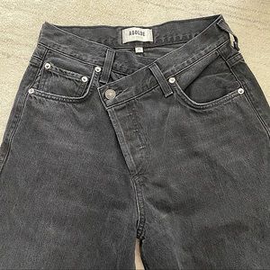 AGOLDE CRISS CROSS JEANS